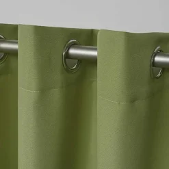 Kirklands Home Kiwi Cabana Curtain Panel Set, 84 in. Green Clearance