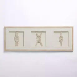 Kirklands Home Knot Shadowbox Wall Plaque