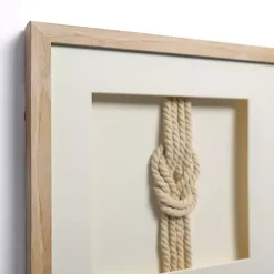 Kirklands Home Knot Shadowbox Wall Plaque