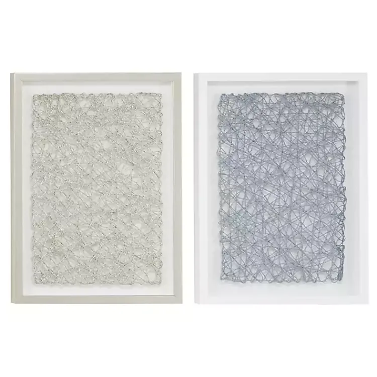 Kirklands Home Knotted String 2-pc. Shadow Box Set Discount