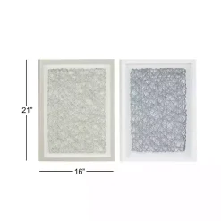 Kirklands Home Knotted String 2-pc. Shadow Box Set Discount