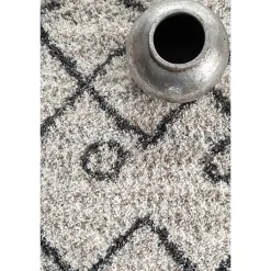 Kirklands Home Kristi Shag Transitional Area Rug, 5x7 New