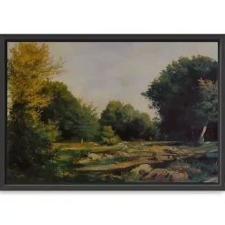 Kirklands Home La Clairiere Framed Canvas Art Print, 18x26 Best