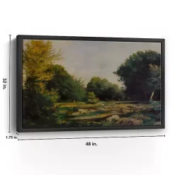 Kirklands Home La Clairiere Framed Canvas Art Print, 32x48 Sale