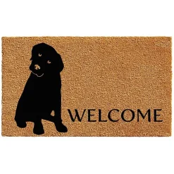 Kirklands Home Labrador Welcome Doormat Clearance