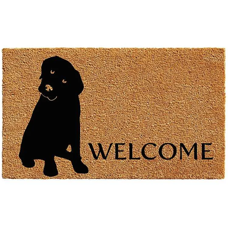 Kirklands Home Labrador Welcome Doormat Clearance