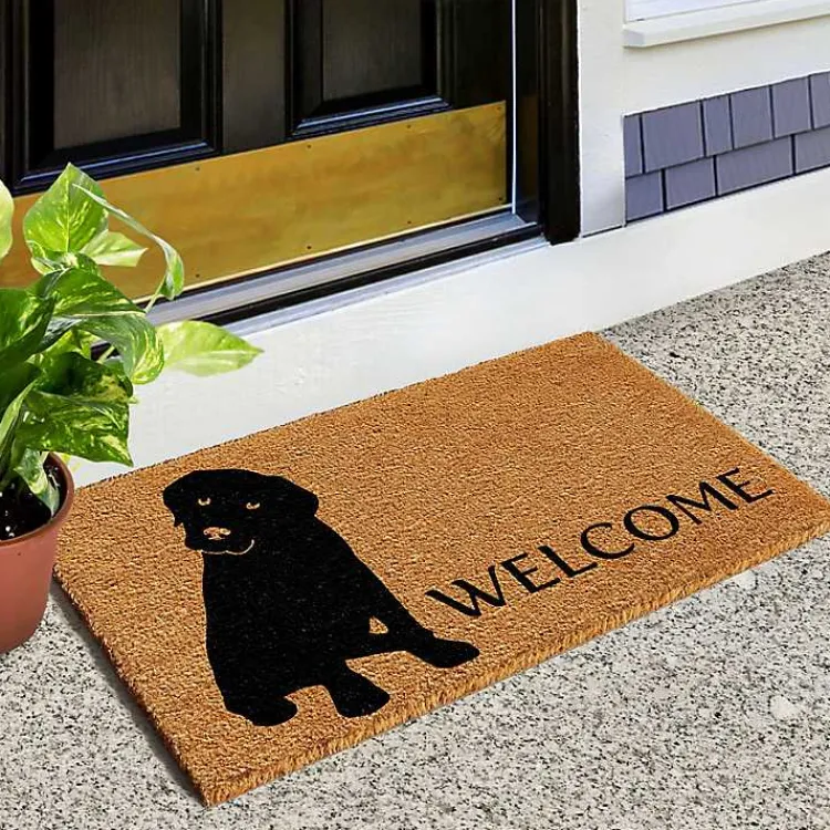 Kirklands Home Labrador Welcome Doormat Clearance