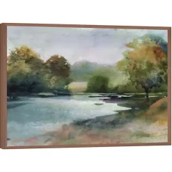 Kirklands Home Lacu II Framed Canvas Art Print Best