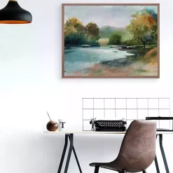 Kirklands Home Lacu II Framed Canvas Art Print Best