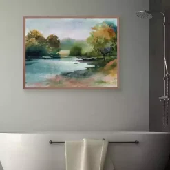 Kirklands Home Lacu II Framed Canvas Art Print Best