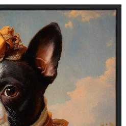 Kirklands Home Lady Philippa Poshpaws Framed Art Print Multi Discount