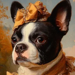 Kirklands Home Lady Philippa Poshpaws Framed Art Print Multi Discount