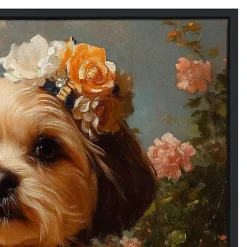 Kirklands Home Lady Rosalind Ribbonshire Framed Art Print Multi Outlet