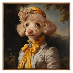 Kirklands Home Lady Rosaline Ruffleton Framed Art Print Multi Online