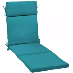Kirklands Home Lake Leala Outdoor Chaise Cushion Blue