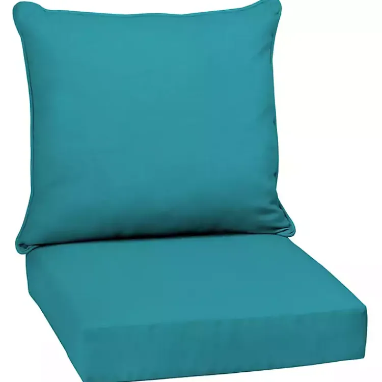 Kirklands Home Lake Texture Outdoor Deep Seat Cushions Blue Online