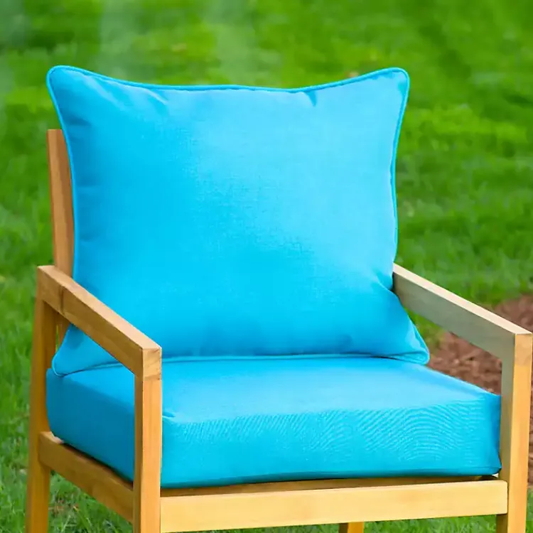 Kirklands Home Lake Texture Outdoor Deep Seat Cushions Blue Online