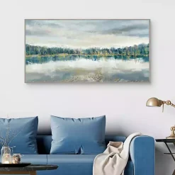 Kirklands Home Lakeside Luxe Framed Canvas Art Print