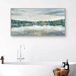 Kirklands Home Lakeside Luxe Framed Canvas Art Print
