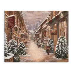 Christmas Art & Wall Decor>Kirklands Home Land of Wonder Canvas Art Print Brown