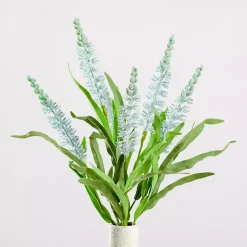 Stems & Bouquets>Kirklands Home Large Blue Heather Bushes, Set of 2