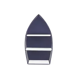 Kirklands Home Large Navy and White Rowboat Bookshelf, 30 in. Sale
