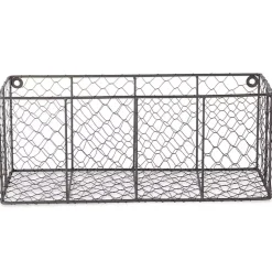 Kirklands Home Large Wall Hanging Chicken Wire Baskets, Set of 2 Best