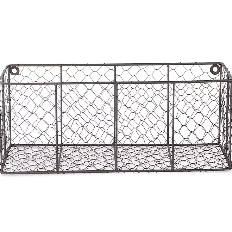 Kirklands Home Large Wall Hanging Chicken Wire Baskets, Set of 2 Best