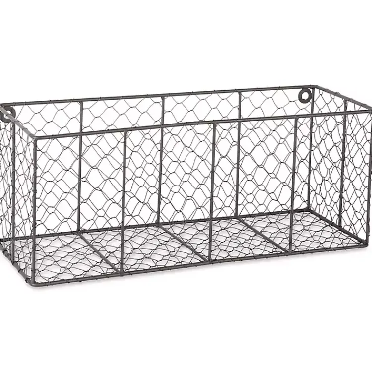 Kirklands Home Large Wall Hanging Chicken Wire Baskets, Set of 2 Best