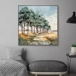 Kirklands Home Late Summer Path Framed Canvas Art Print Best