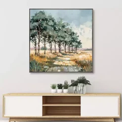 Kirklands Home Late Summer Path Framed Canvas Art Print Best