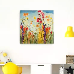 Kirklands Home Laughter Giclee Canvas Art Print, 40x40 in. Multi New