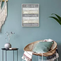 Kirklands Home Laughter Never Ends Framed Canvas Art Print Outlet