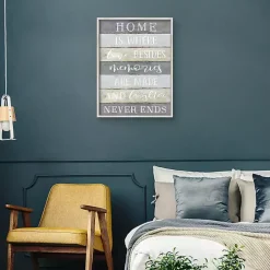 Kirklands Home Laughter Never Ends Framed Canvas Art Print Outlet