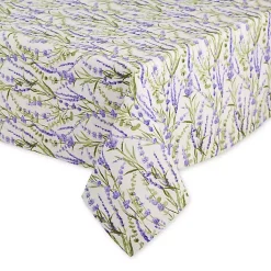Kirklands Home Lavender Fields Cotton Tablecloth Hot
