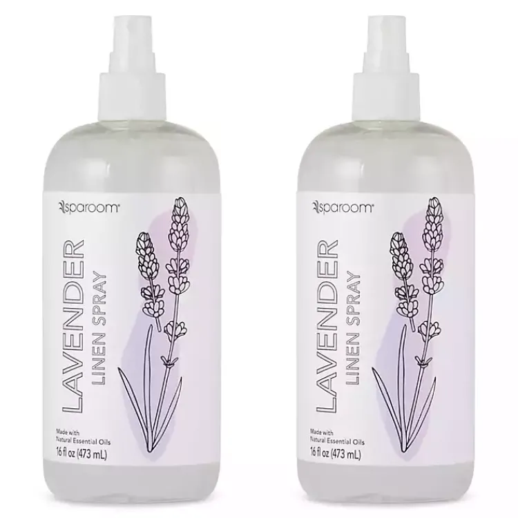 Home Fragrance>Kirklands Home Lavender 2-Pack Linen Spray White