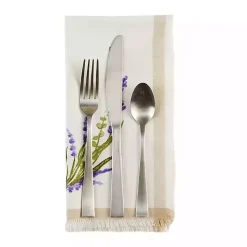 Kirklands Home Lavender Sprigs Cotton Napkins, Set of 4 Hot