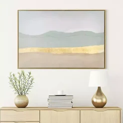 Kirklands Home Layers Framed Canvas Art Print Online