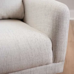 Kirklands Home Layla Vanilla Speckle Armchair Ivory Discount