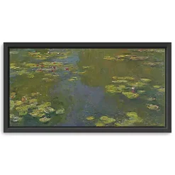 Kirklands Home Le Bassin Aux Nympheas Framed Canvas Art Print Green Online