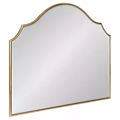 Kirklands Home Leanna Gold Arched Frame Mirror New