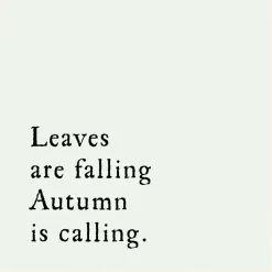 Fall>Kirklands Home Leaves Are Falling Poem Framed Wall Art