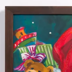 Christmas Art & Wall Decor>Kirklands Home LED Believe Holly Framed Art Print Multi
