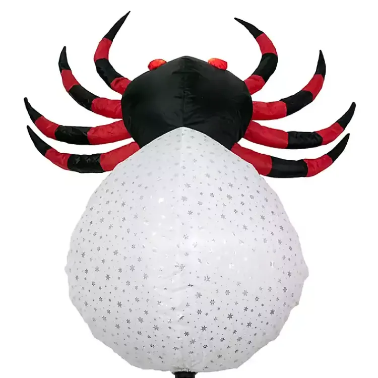 Halloween>Kirklands Home LED Chill & Thrill Spider Outdoor Inflatable