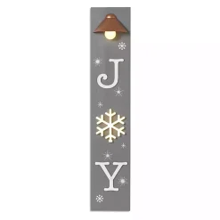 Outdoor Christmas Decorations>Kirklands Home LED Christmas Joy Easel Porch Board