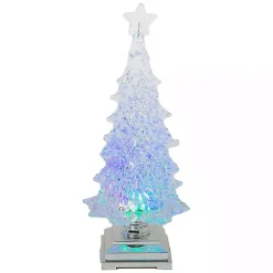 Christmas Decorations>Kirklands Home LED Christmas Tree Water Globe Clear