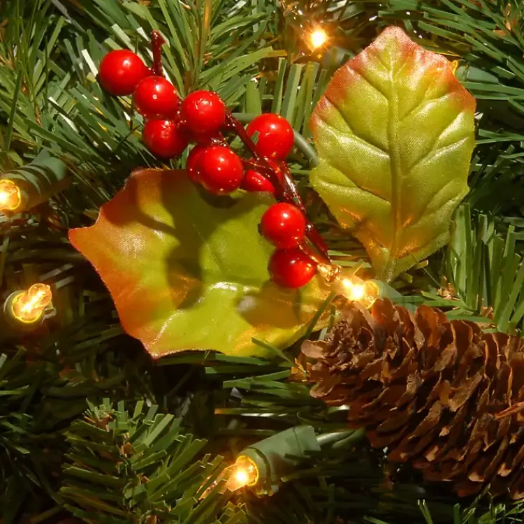 Christmas Arrangements & Garland>Kirklands Home LED Classic Collection Christmas Garland