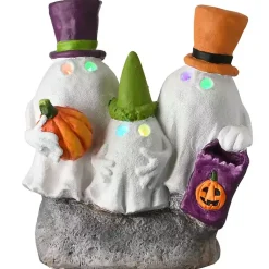 Halloween>Kirklands Home LED Ghost Trio Halloween Statue