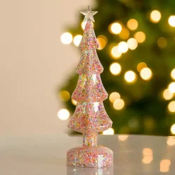 Christmas Decorations>Kirklands Home LED Glitter Confetti Christmas Tree, 12 in. Multi