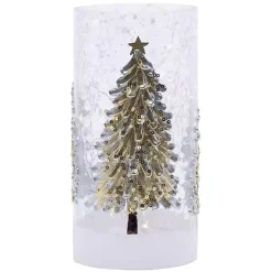 Christmas Decorations>Kirklands Home LED Gold Christmas Tree Vase